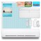 Silhouette Cameo 5 PLUS w/ 15" x 15" Turquoise Heat Press & Siser HTV